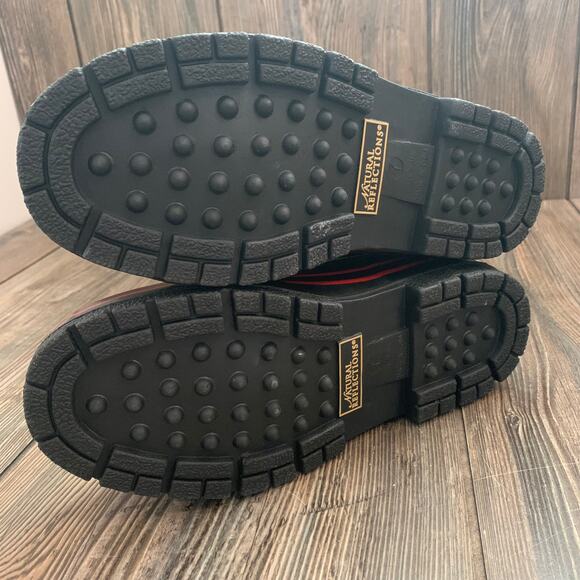 NWT Natural Reflections Lumber Jill Buffalo Plaid Winter Boots Size 7 - Picture 6 of 9